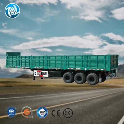 Heavy Duty 8 Axle Lowbed Semi Trailer for Oversized Cargo Transportation